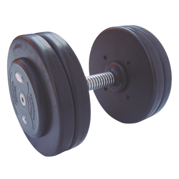 Dumbbel Dúctil Equilíbrio Monobloco - Pegada Inox 